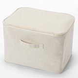 ポリエステル麻　ソフトボックス　長方形　中　フタ式