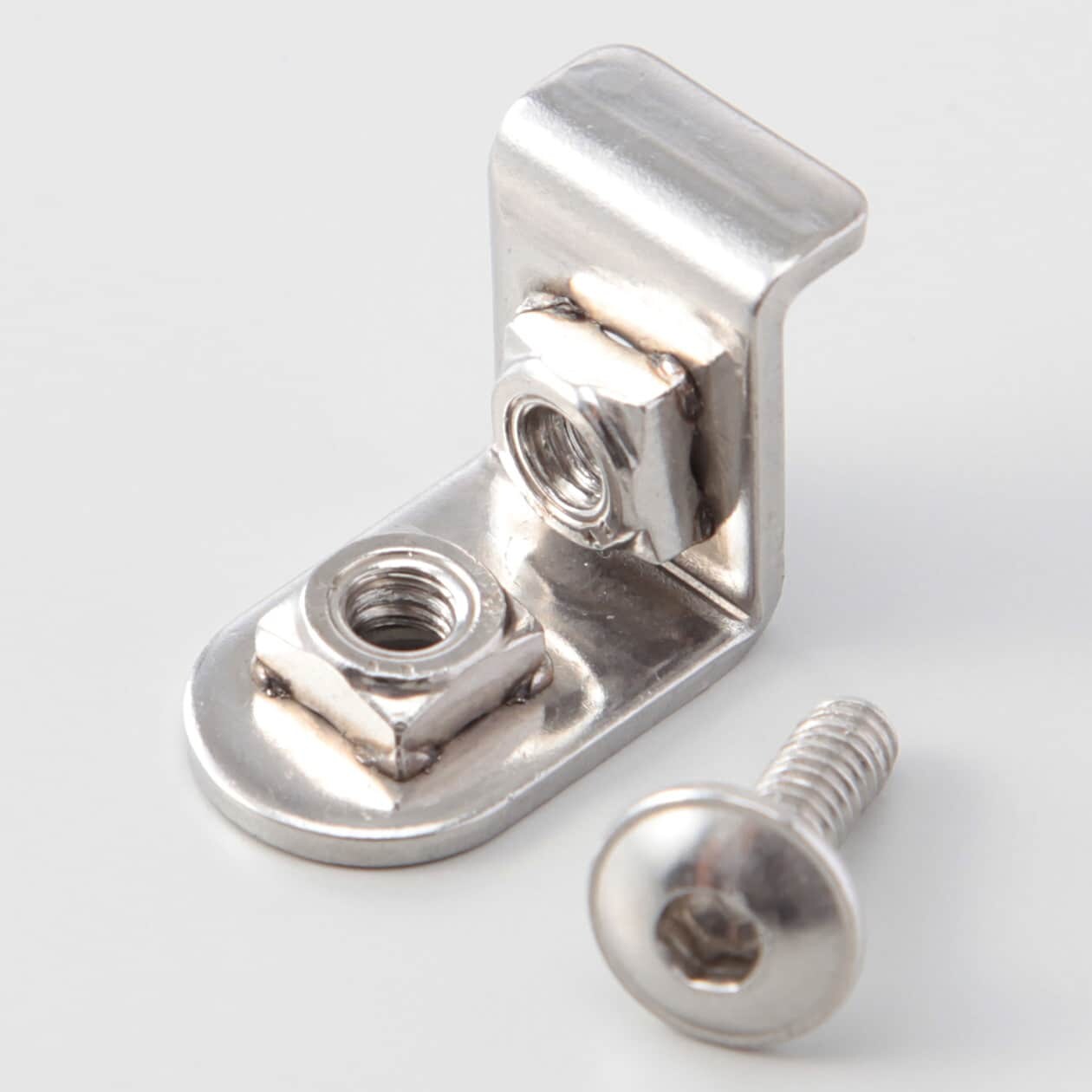 【２点セット】ステンレスユニットシェルフ用クロスバー中セット