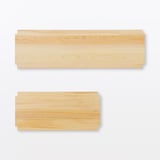 【２点セット】パイン材ユニットシェルフ奥行２５ｃｍ棚板８６ｃｍ幅用