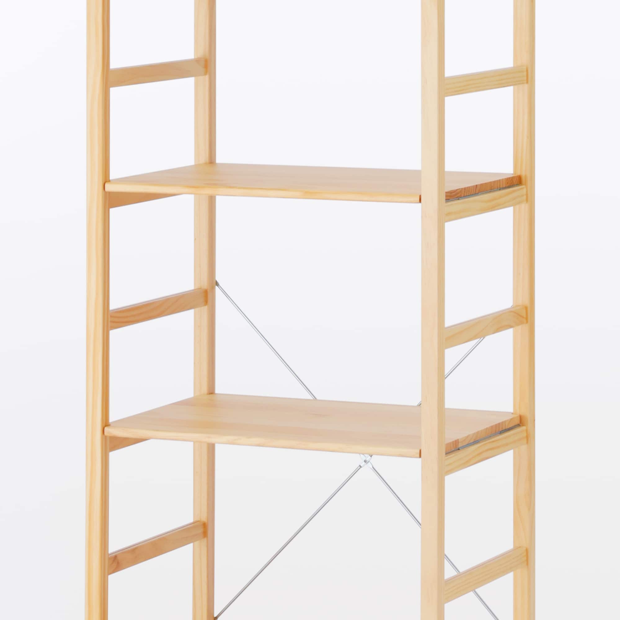 2点セット】パイン材ユニットシェルフ棚板58cm幅用 | 無印良品