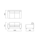 ［ＩＤＥＥ］ＳＥＲＩＥＵＸ　ＳＯＦＡ　１６００　ＳＭＯＯＴＨ　ＣＡＭＥＬ