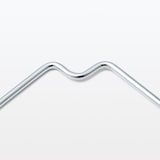 【パーツ】ポリプロピレンごみ箱・角型／大用袋止ワイヤー