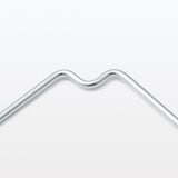 【パーツ】ポリプロピレンごみ箱・角型／小用袋止ワイヤー