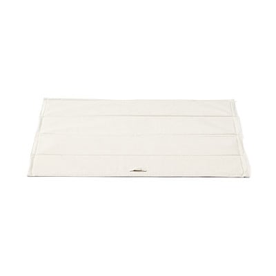 ポリエステル麻　木製ベッドフレーム下収納大用ふた　約幅８０．６×奥行８６ｃｍ