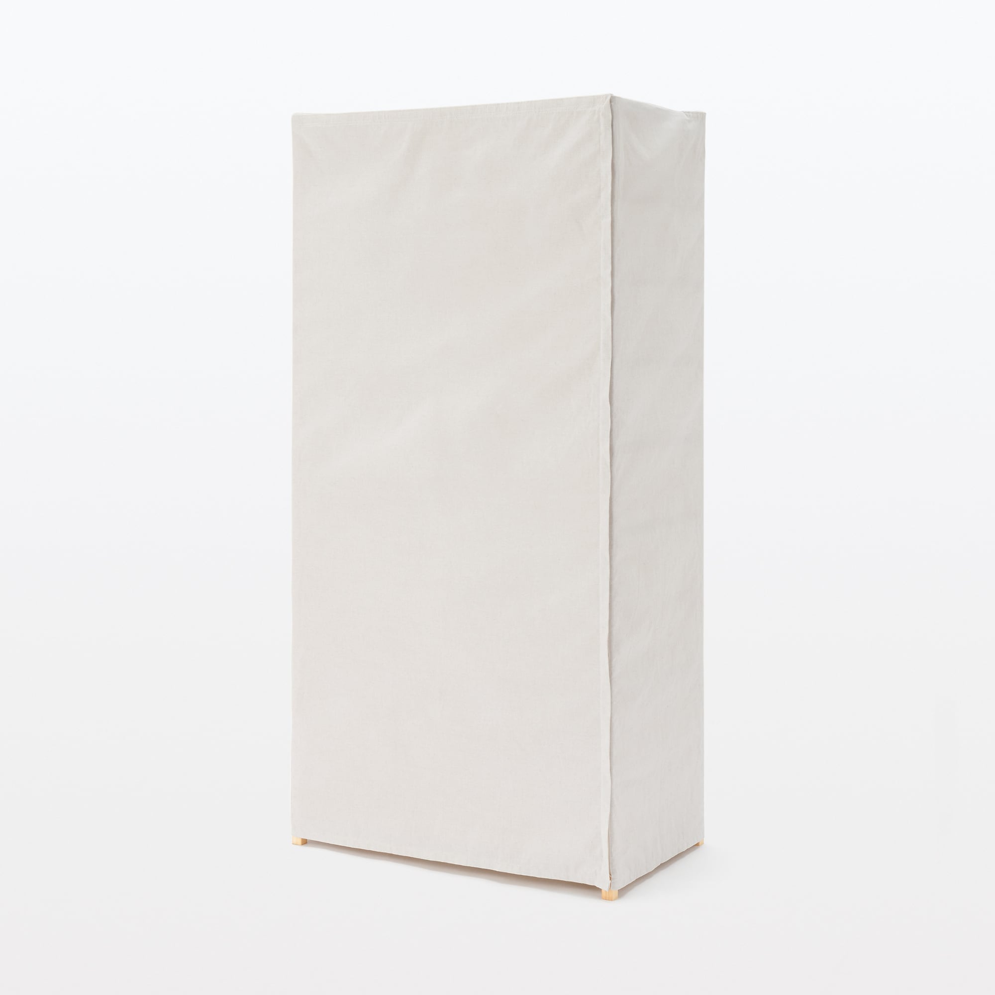 ポリエステル麻パイン材ユニットシェルフ・ワードローブ用カバー