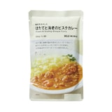 素材を生かした　ほたてと海老のビスクカレー