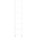 【２点セット】スチールユニットシェルフ　奥２５ｃｍ　追加帆立　中　ライトグレー