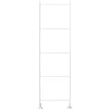 【２点セット】スチールユニットシェルフ　奥２５ｃｍ　追加帆立　小　ライトグレー