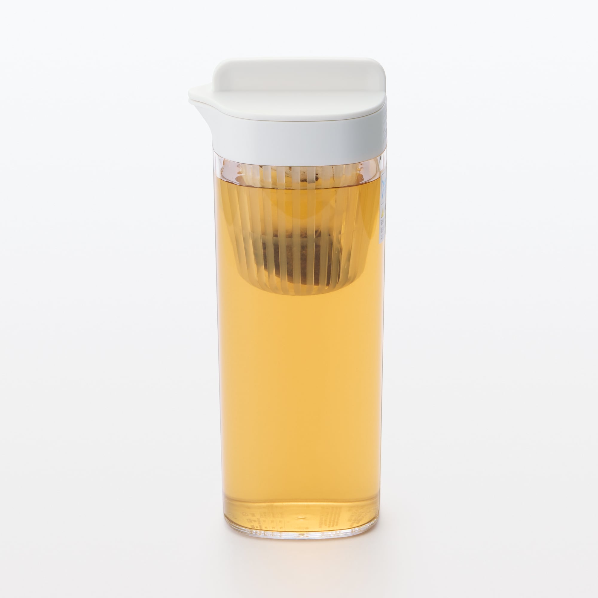 横置きできる　ストレーナー付き冷水筒