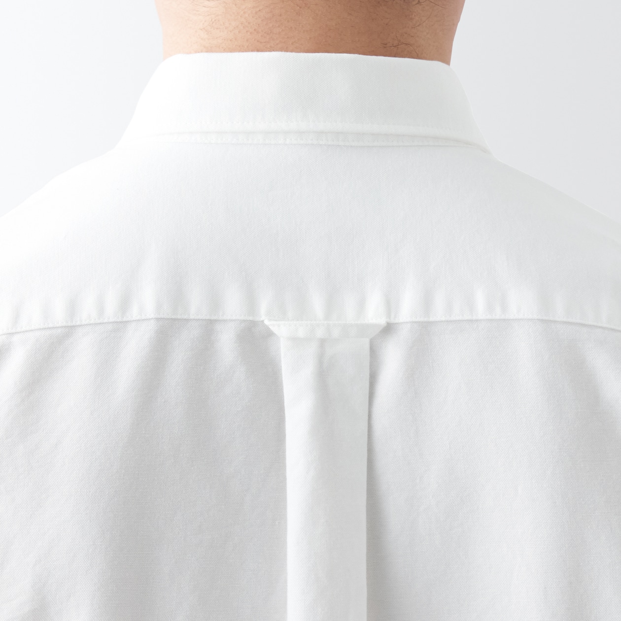 洗いざらしオックスボタンダウン長袖シャツ