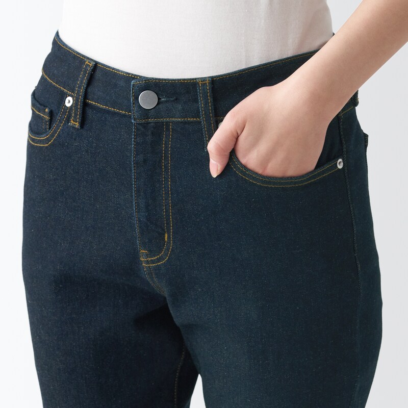 ストレッチデニムスリムパンツ 股下75 | 無印良品