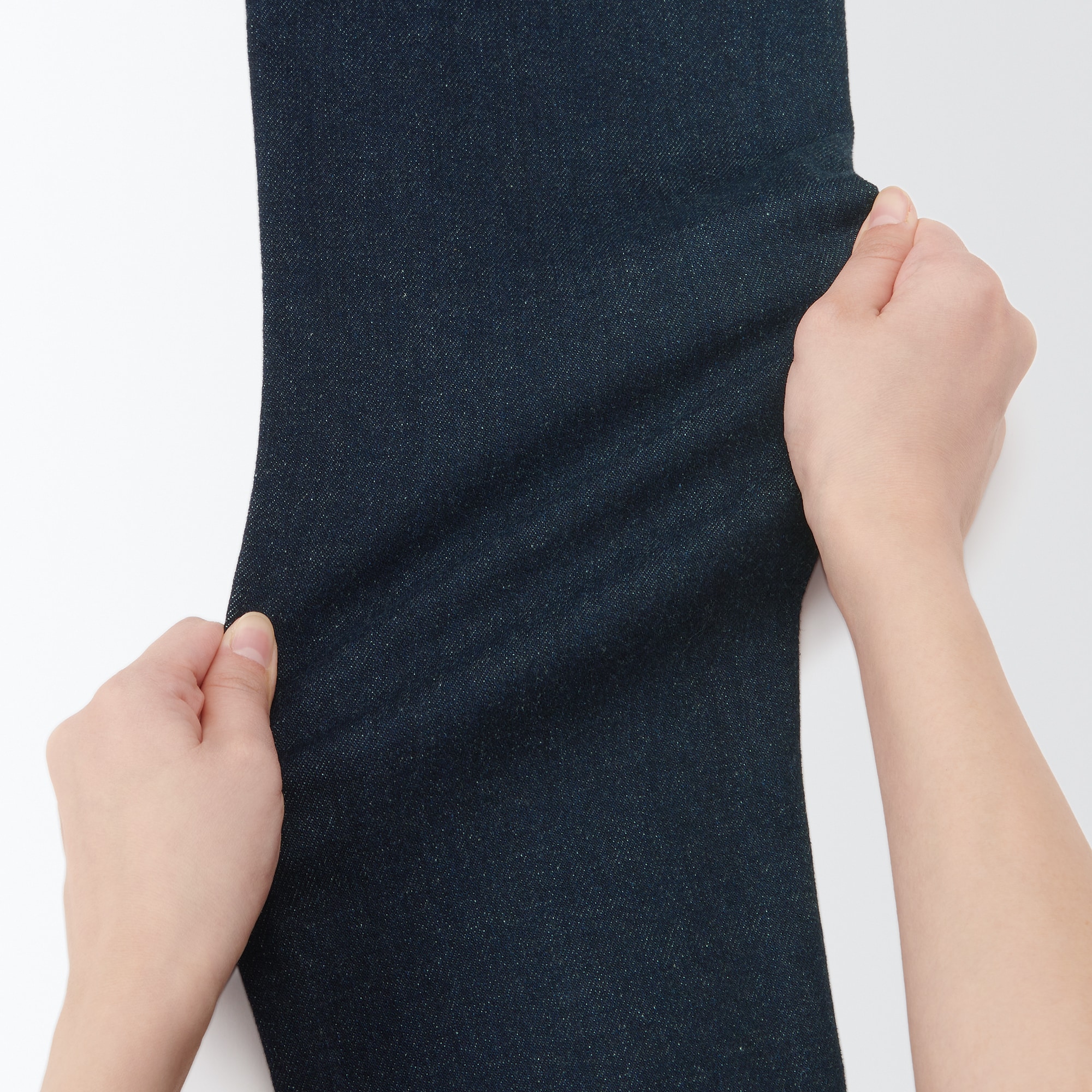 ストレッチデニムスリムパンツ　股下７５