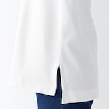 スムース編みロング丈長袖Ｔシャツ