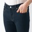 スーパーストレッチデニムスキニーパンツ　股下８２ｃｍ　ダークネイビー