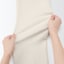 ストレッチデニムスリムパンツ　股下８２ｃｍ　生成
