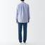 ストレッチデニムスリムパンツ　股下８２ｃｍ　ブルー