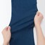 ストレッチデニムスリムパンツ　股下８２ｃｍ　ブルー