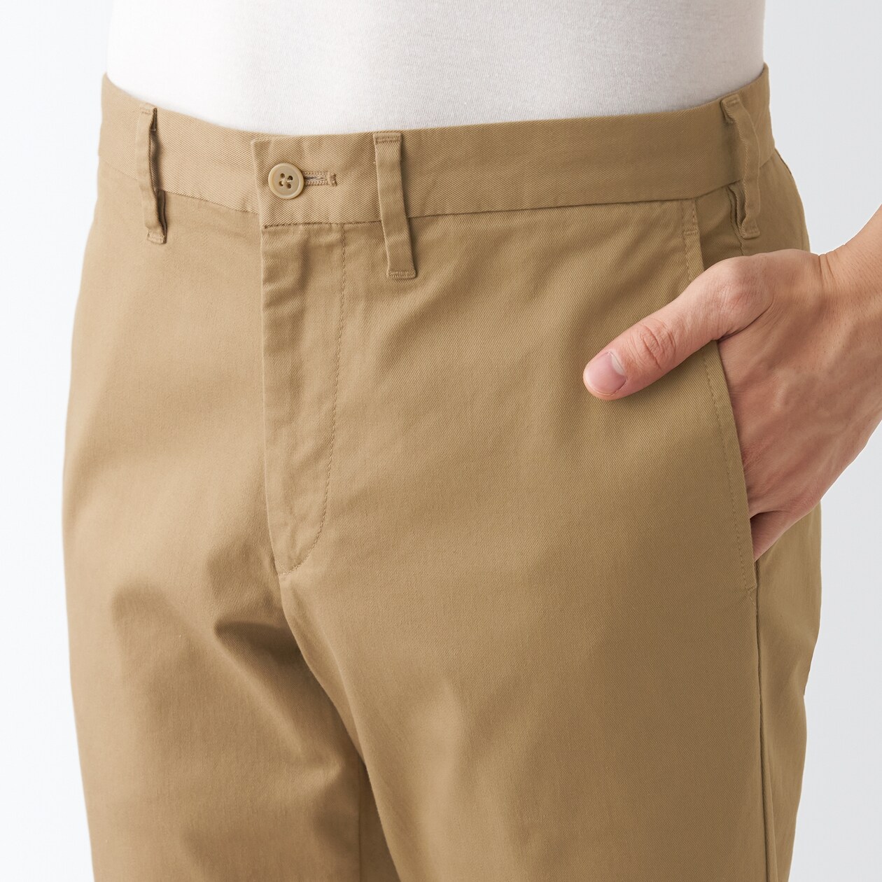 ストレッチチノスリムパンツ　股下８２ｃｍ