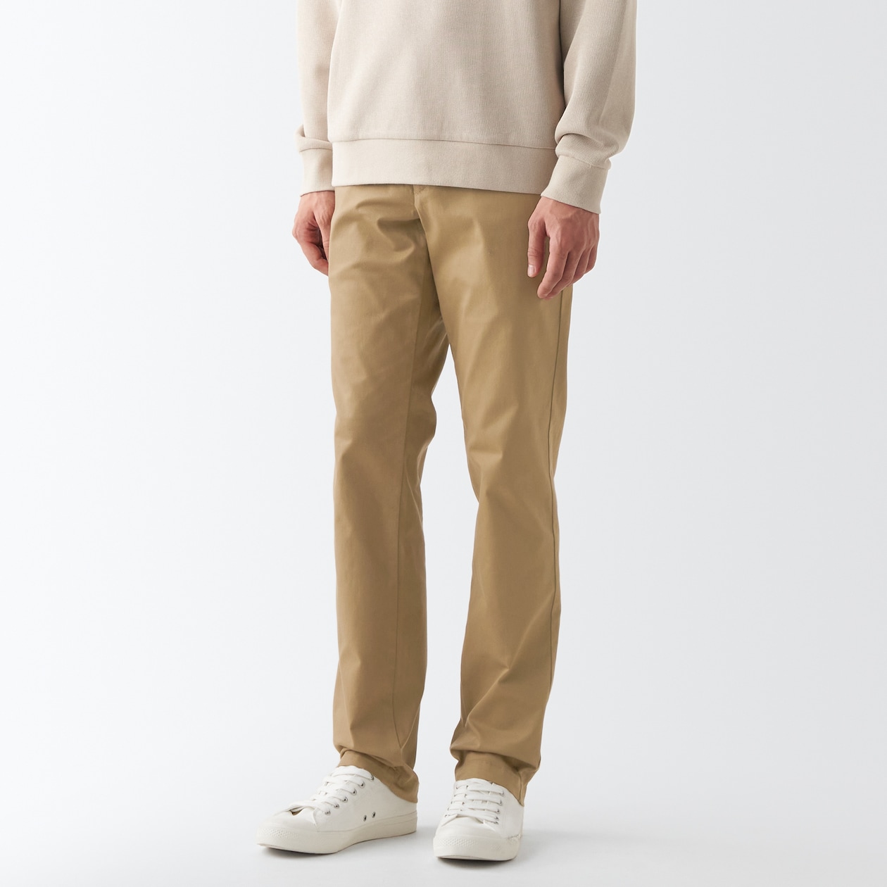 ストレッチチノスリムパンツ　股下８２ｃｍ