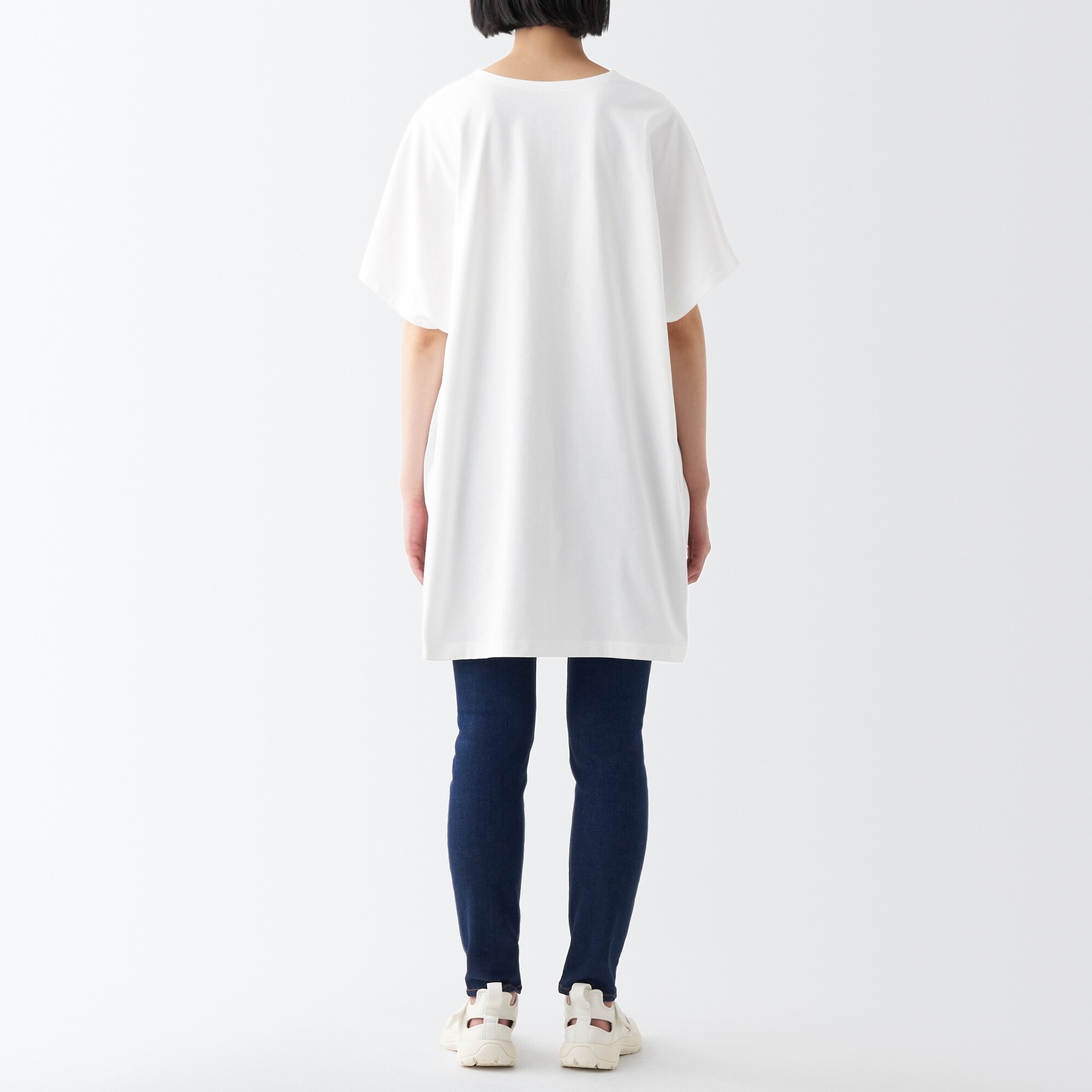 紳士 脇に縫い目のない 2枚組 Vネック半袖Tシャツ | 無印良品