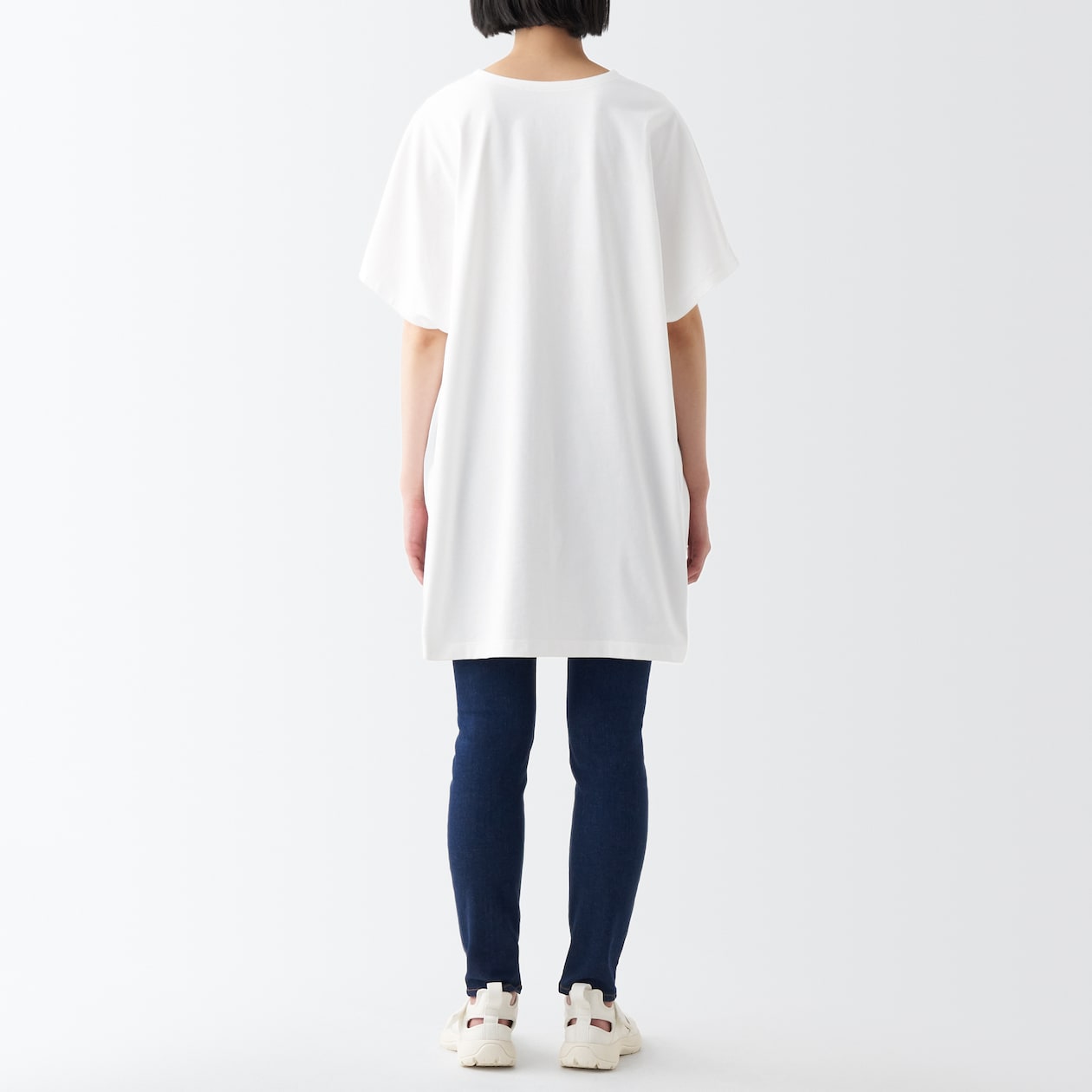 涼感ＵＶカットＶネックチュニック