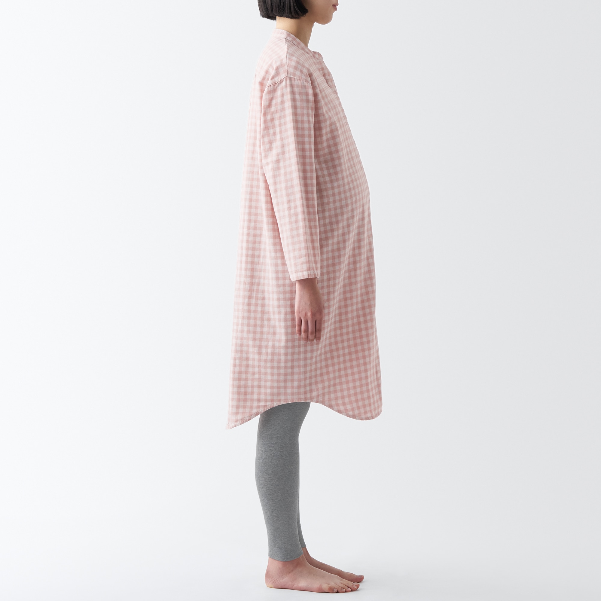 脇に縫い目のない 二重ガーゼパジャマ | 無印良品