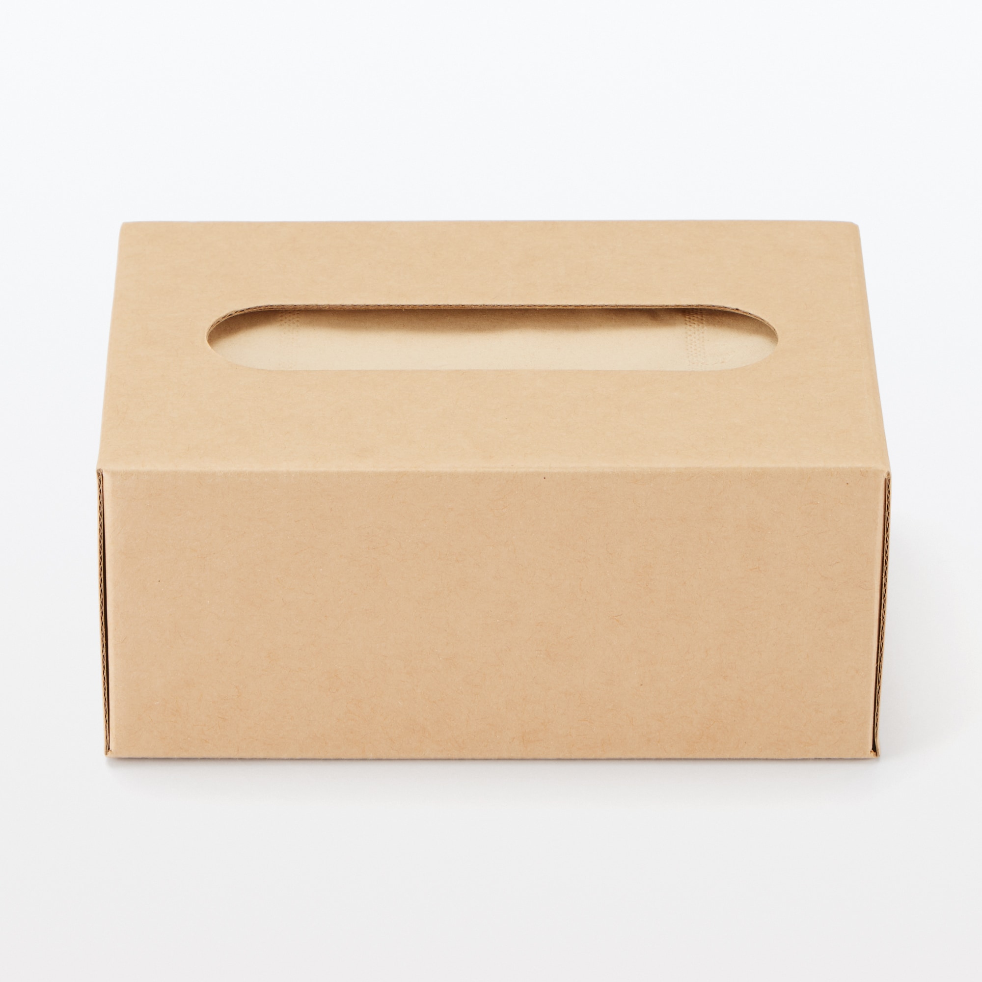 クラフトティシューボックス／卓上用