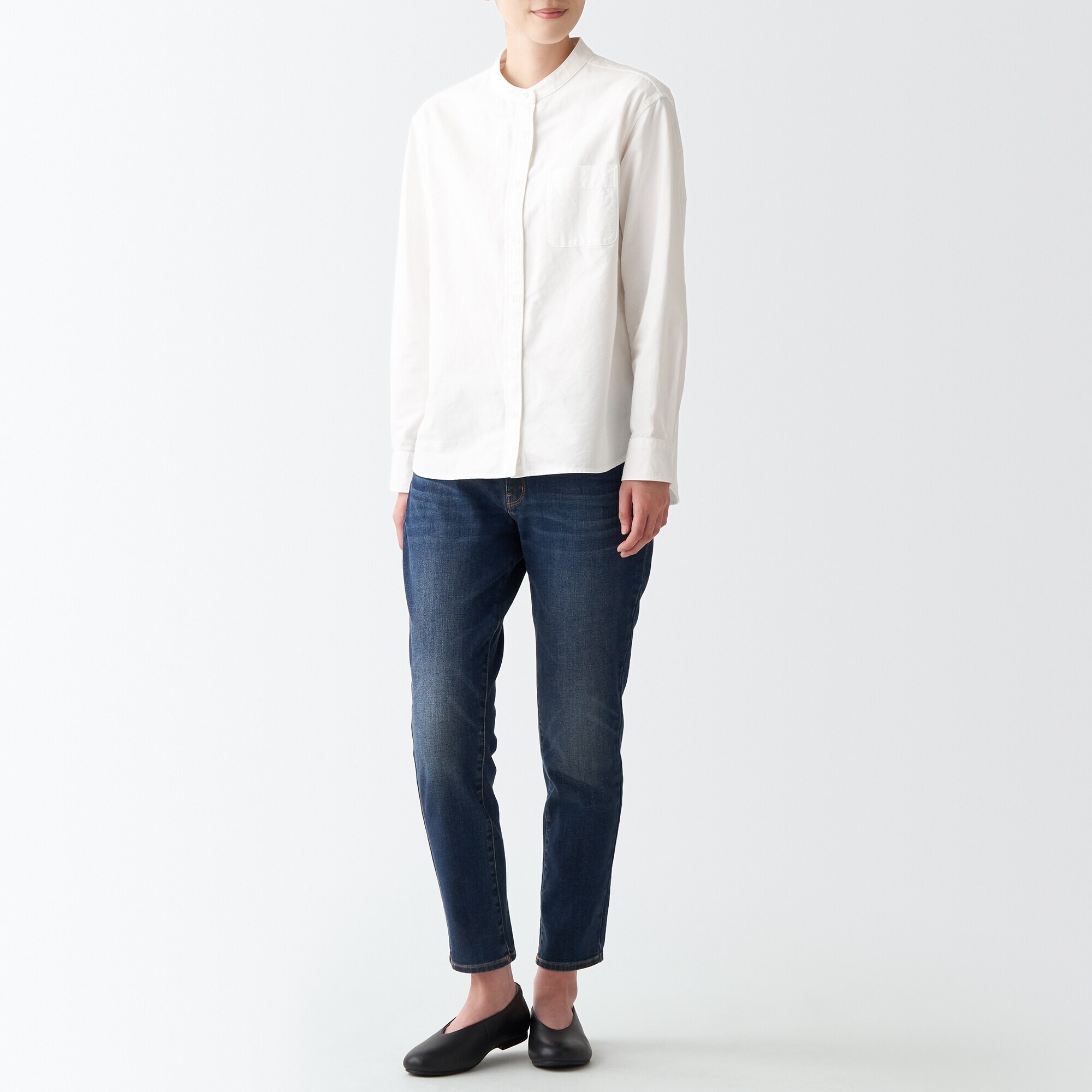 疲れにくい　レザー深履きシューズ