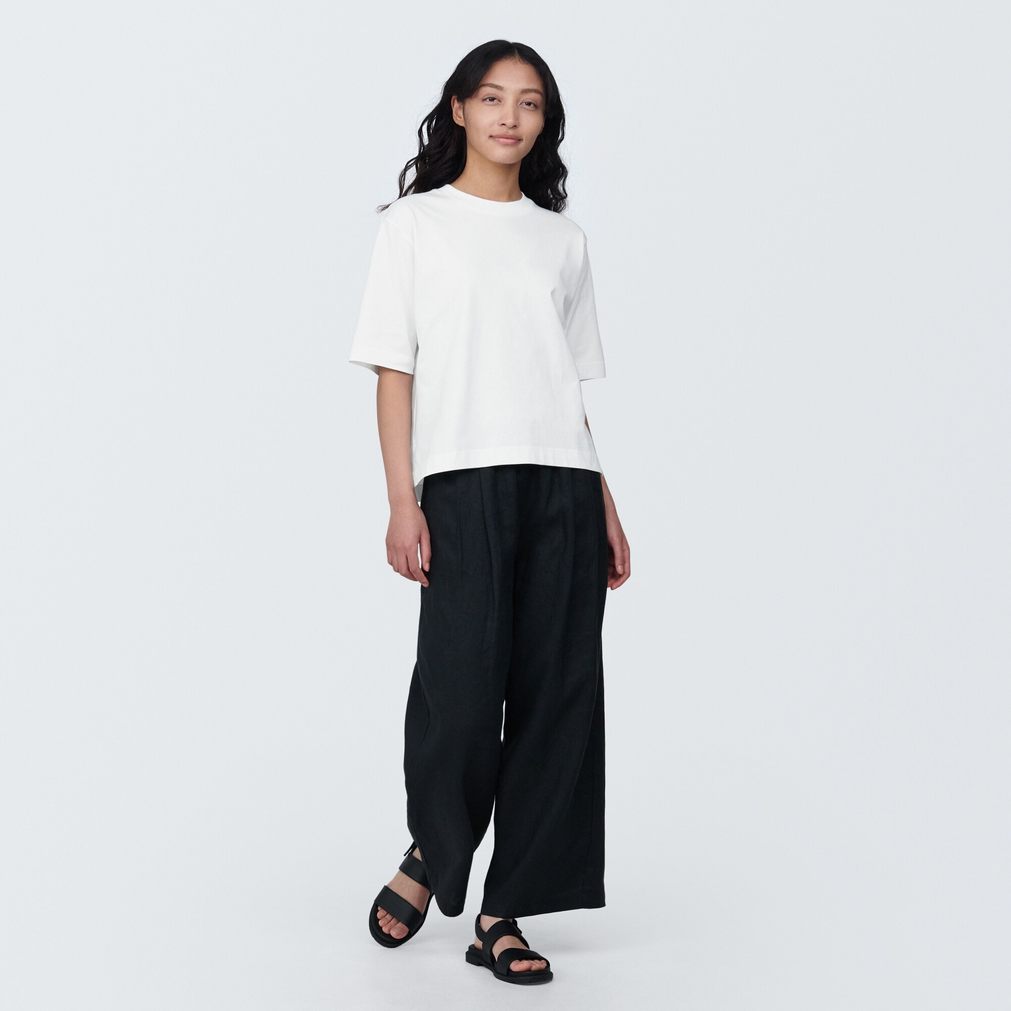 【2024最新】SNSで話題・人気の商品のおすすめアイテム 涼感UVカットワイド半袖Tシャツ | 無印良品 トップス