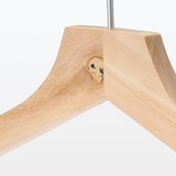 節あり木製ハンガー