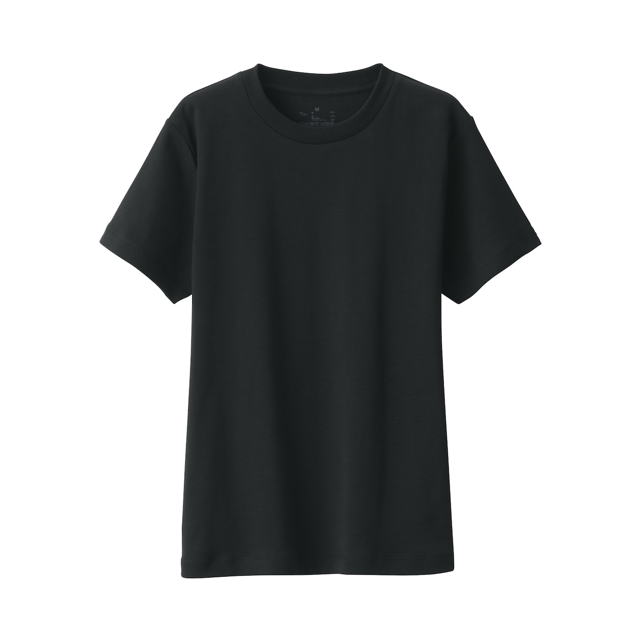 スムース編みクルーネック半袖Ｔシャツ
