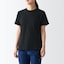 スムース編みクルーネック半袖Ｔシャツ