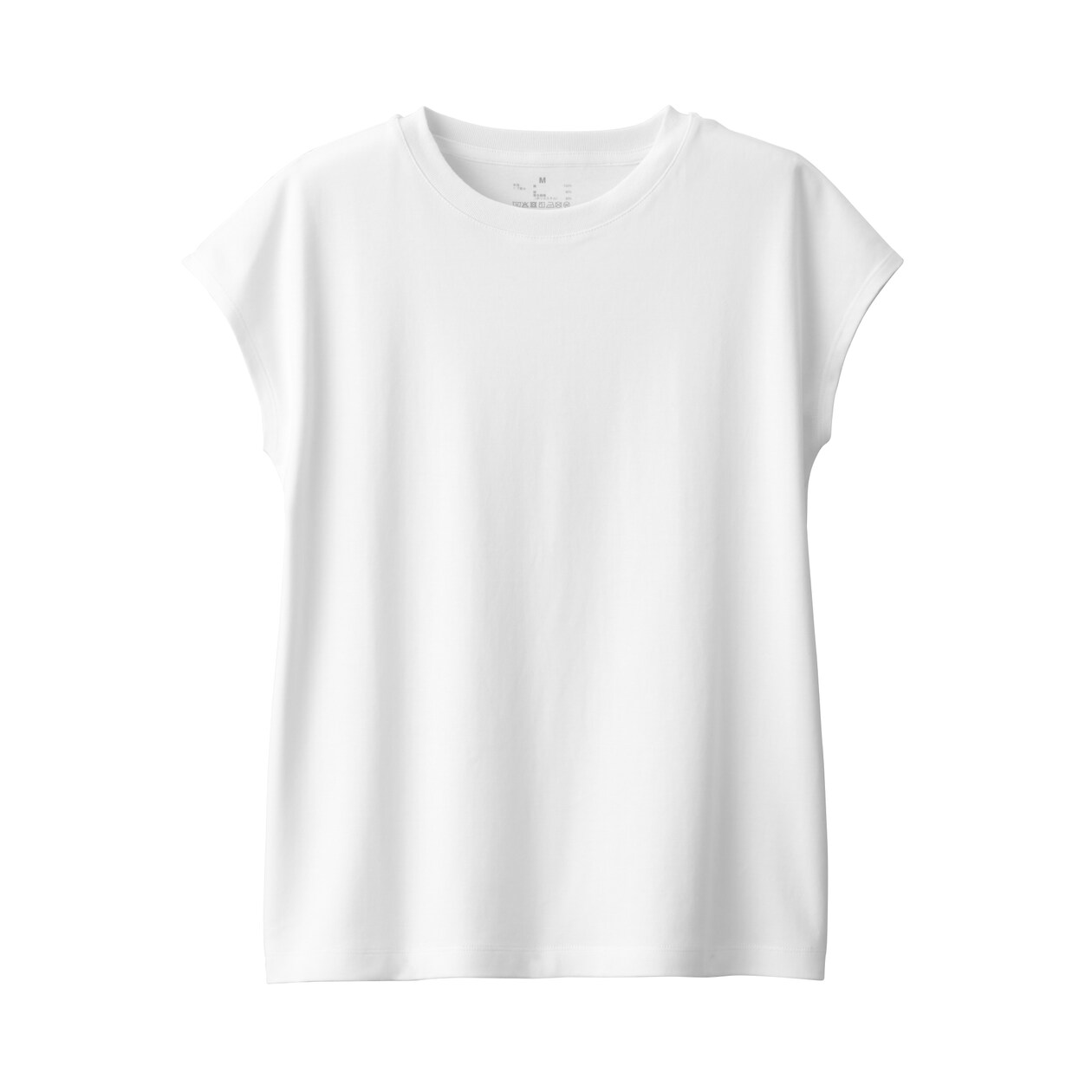 スムース編みフレンチスリーブＴシャツ