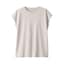 スムース編みフレンチスリーブＴシャツ