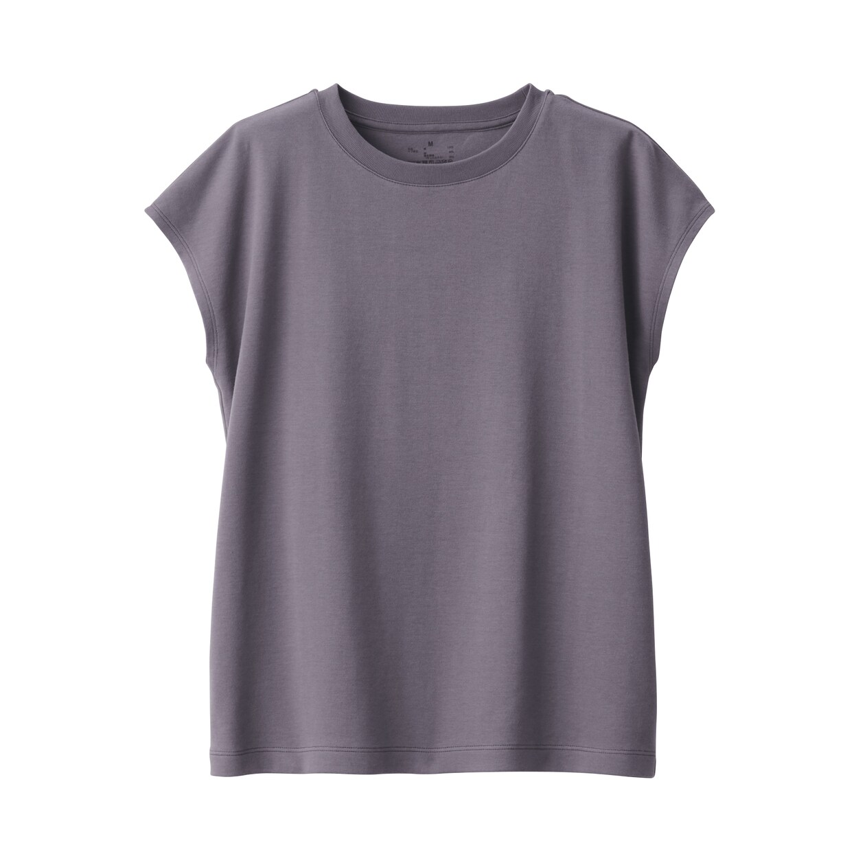 スムース編みフレンチスリーブＴシャツ