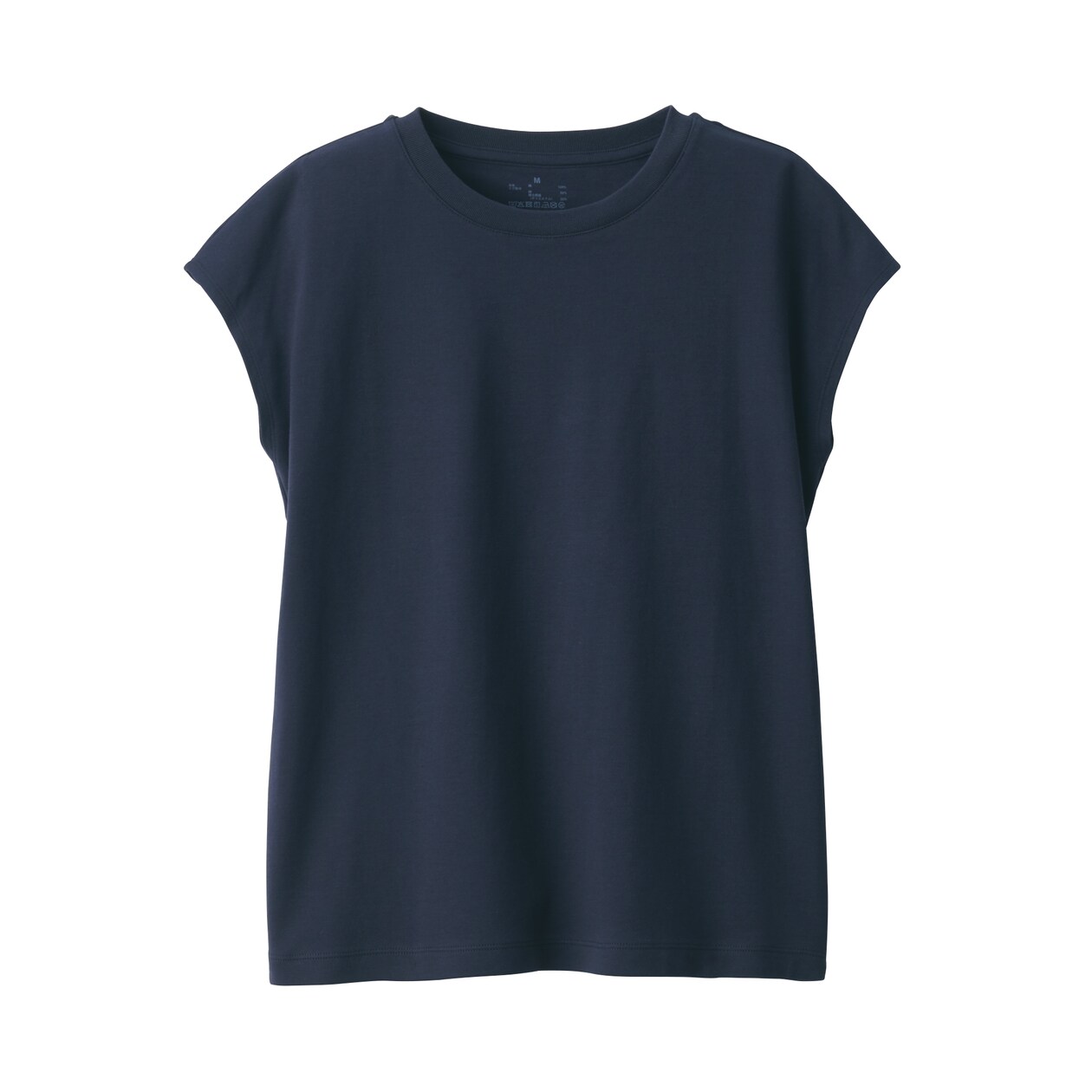 スムース編みフレンチスリーブＴシャツ