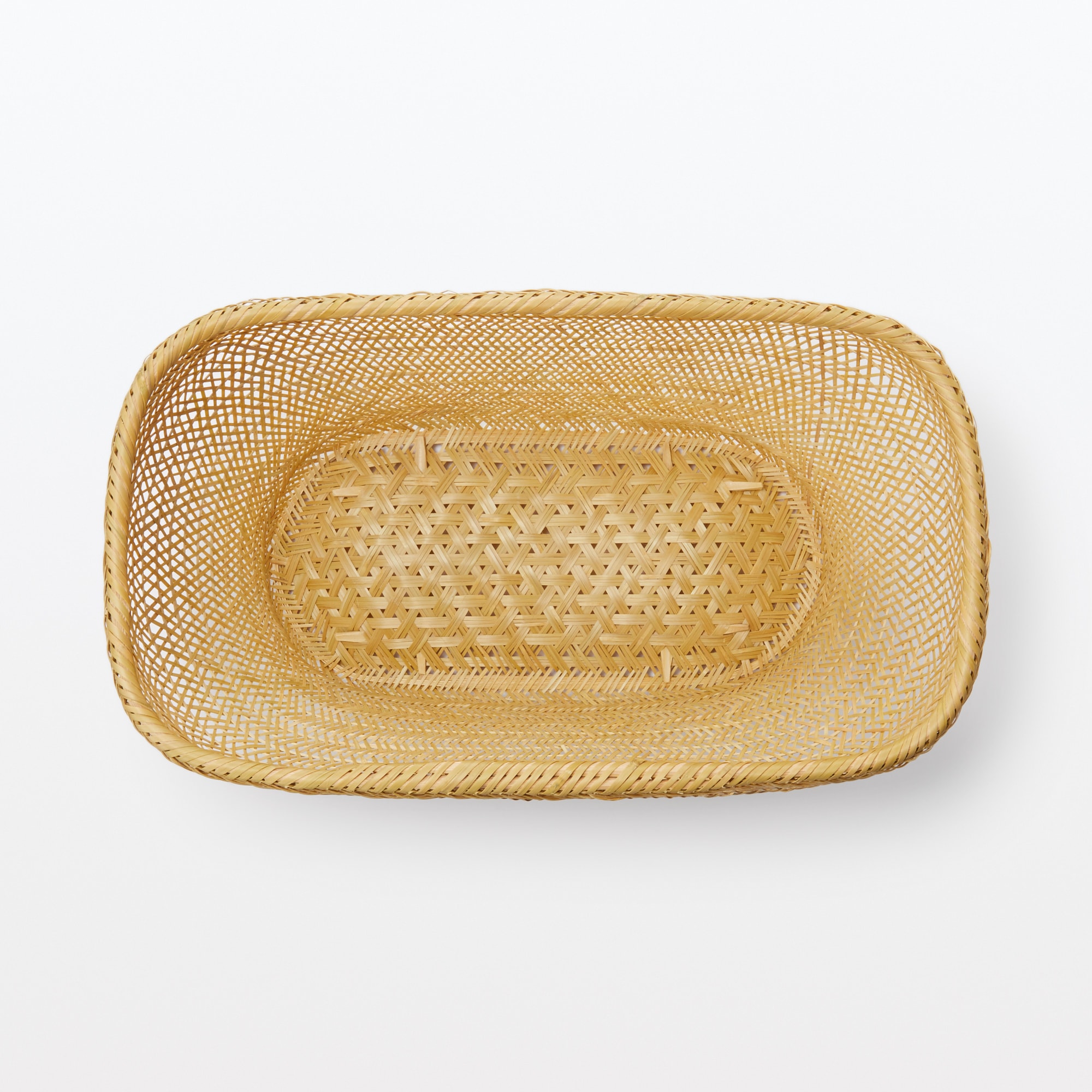 竹のかご　角型　大