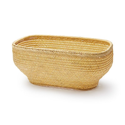 竹のかご　角型　大