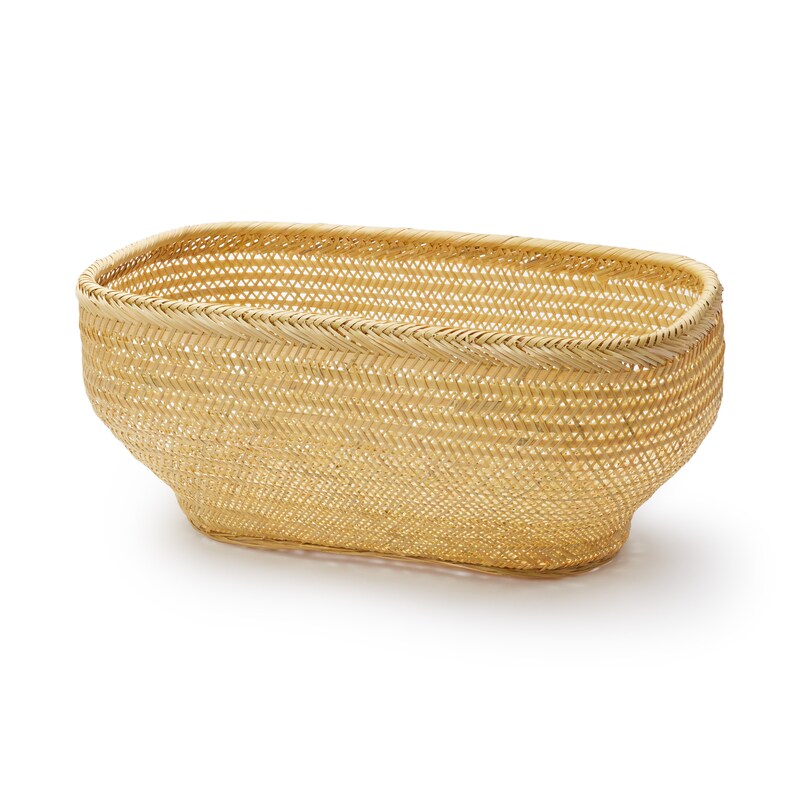 未使用】金網つじ 手編み菊丸盛り小 箱入り につき 