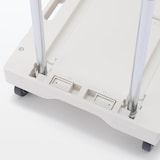 持ち手の高さを変えられる　ポリプロピレン　台車