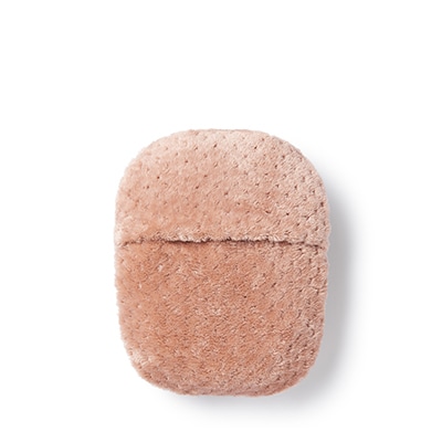 あたたかファイバー鹿の子湯たんぽカバー　小　約２４×２０ｃｍ