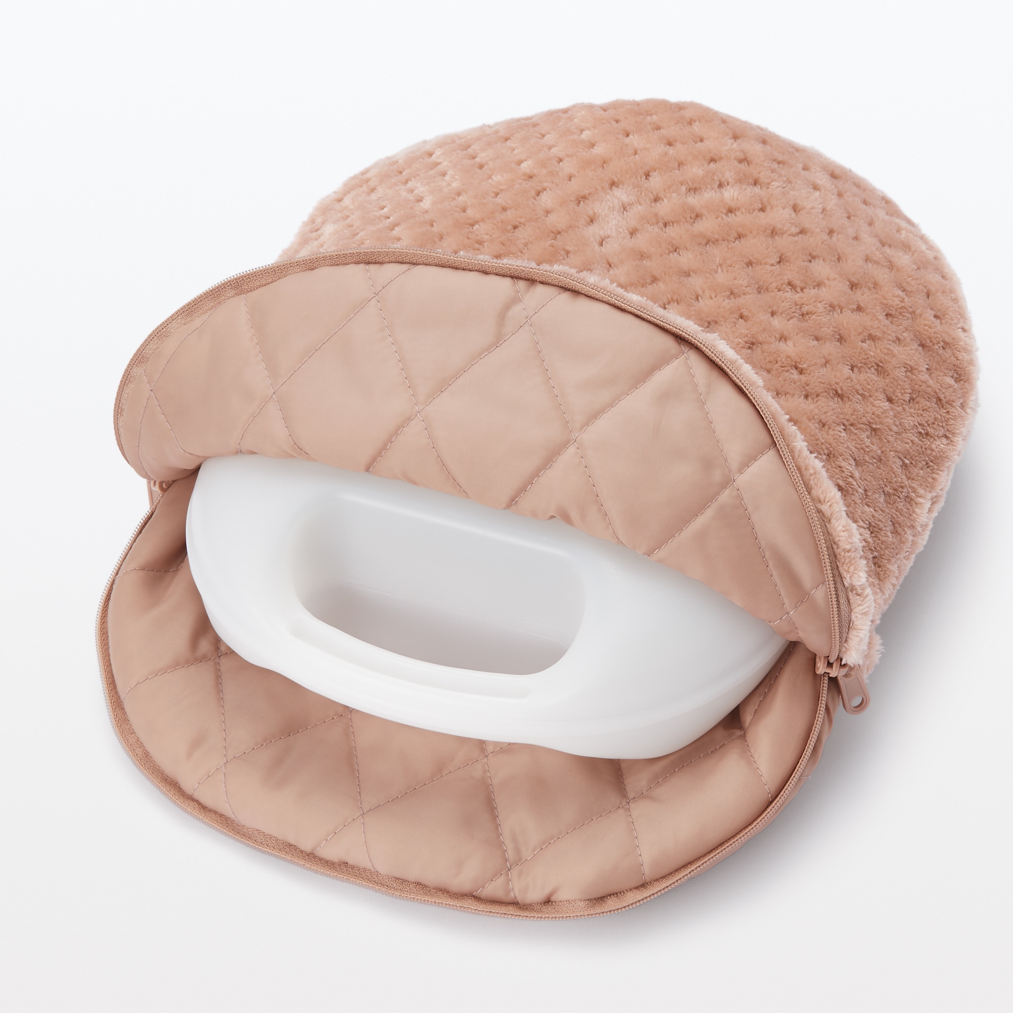 あたたかファイバー鹿の子湯たんぽカバー