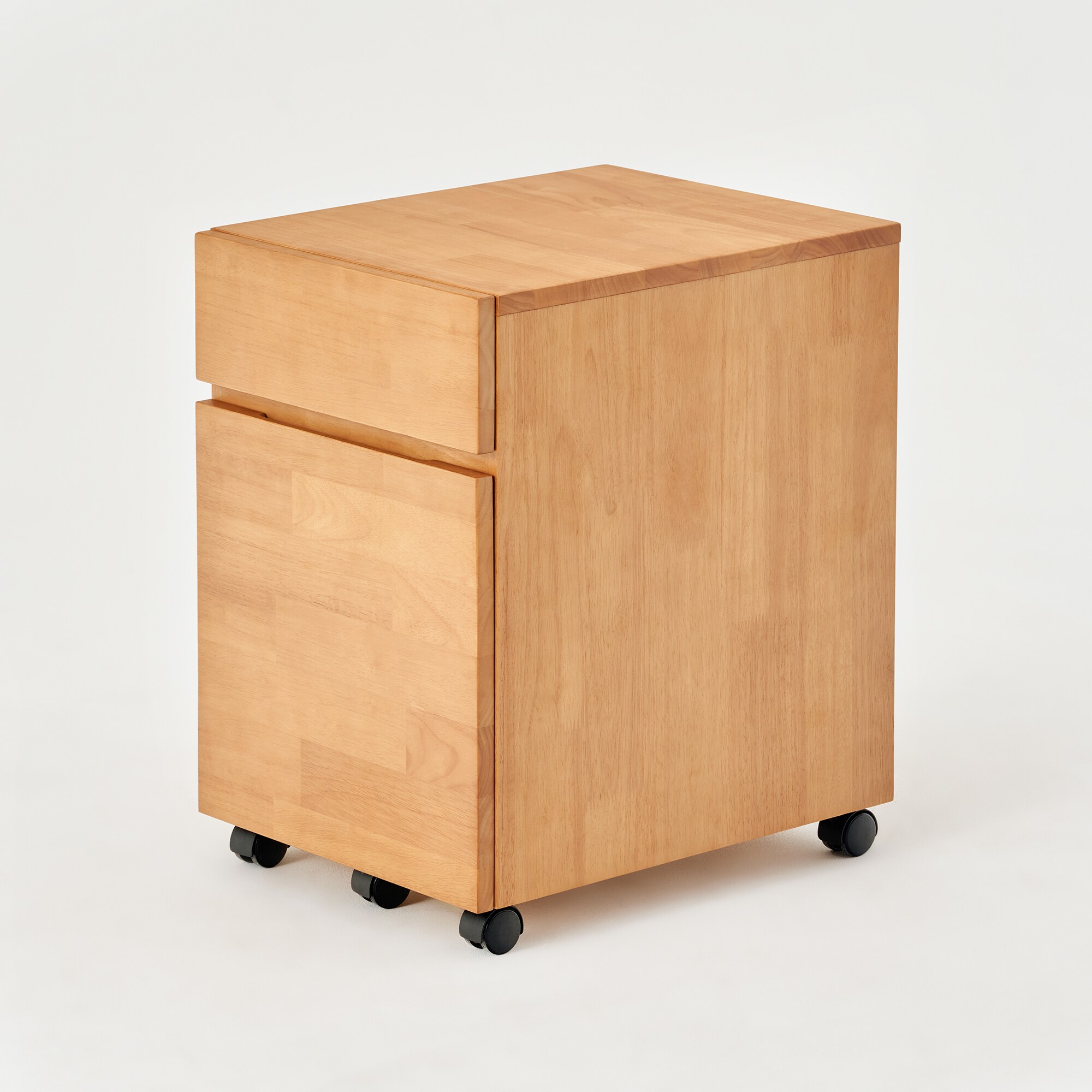 木製デスクキャビネット