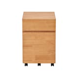 木製デスクキャビネット