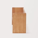 木製デスク用上置き棚