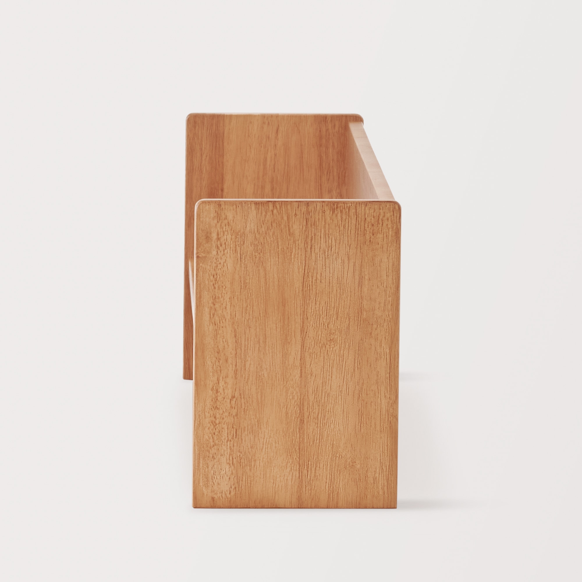 木製デスク用上置き棚