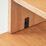 木製デスク用上置き棚