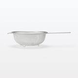 ステンレス　手付きザル