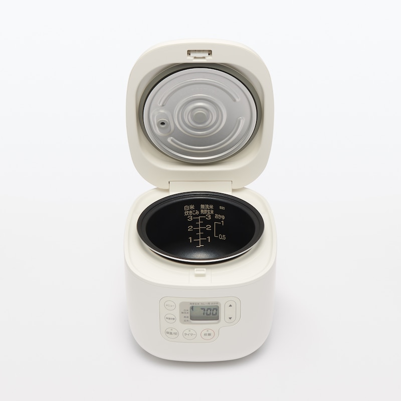 しゃもじ置き付き炊飯器　３合