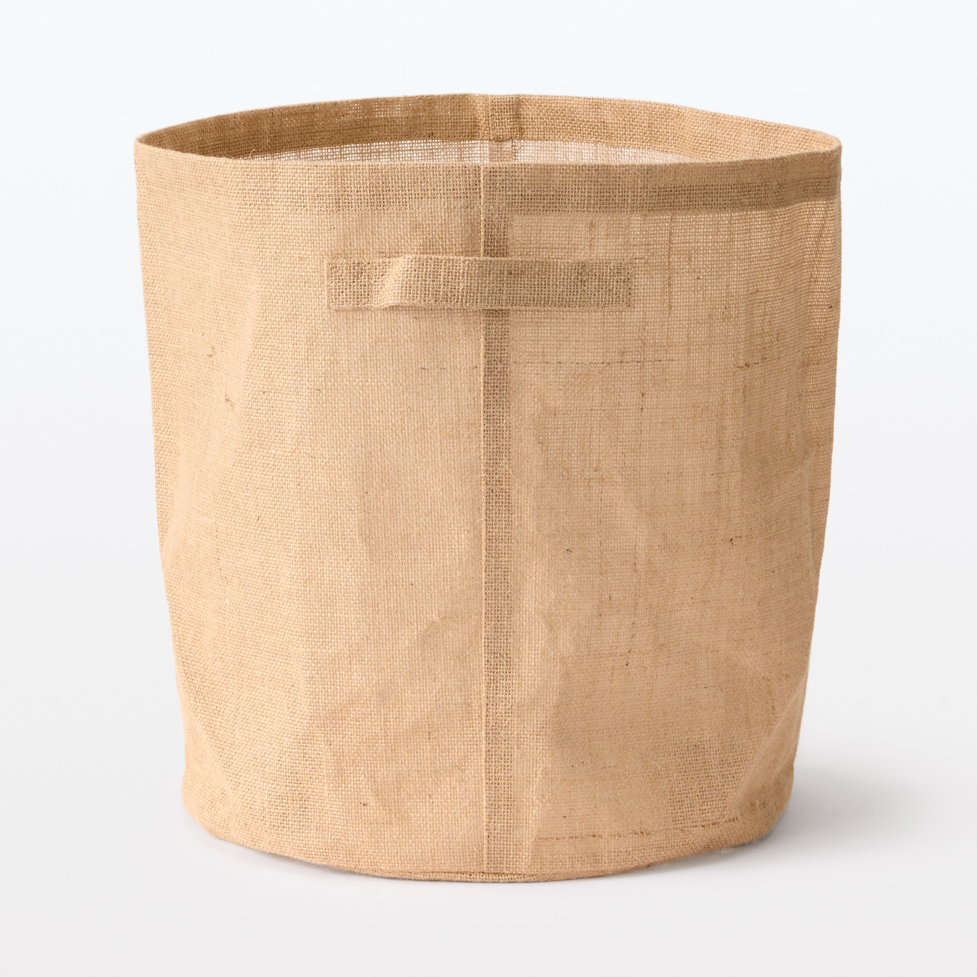 ジュート　収納袋　丸型